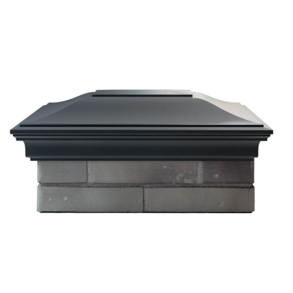 Колпак Zking Монблан Серый на столб 2х1.5 кирпича (515х385мм) в Ставрополе фото