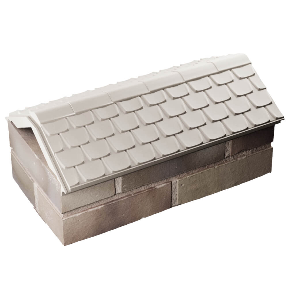 Парапет Zking Эльбрус Бежевый с посадкой на 1 кирпич (255мм) в Ставрополе фото