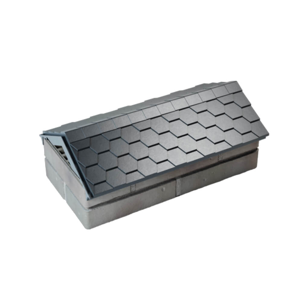 Парапет Zking Эверест Серый с посадкой на 1 кирпич (200/225/255мм) в Ставрополе фото