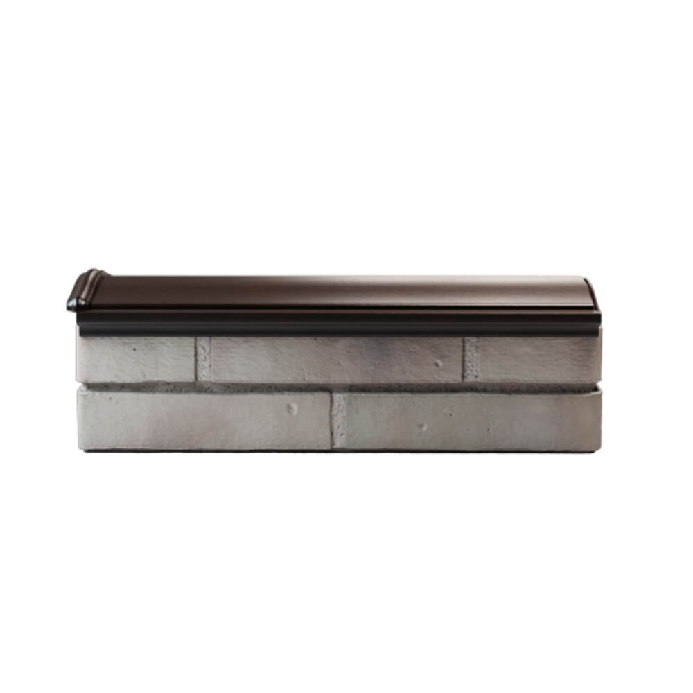 Парапет Zking Монблан Коричневый посадка на 0.5 кирпича (130мм) в Ставрополе фото