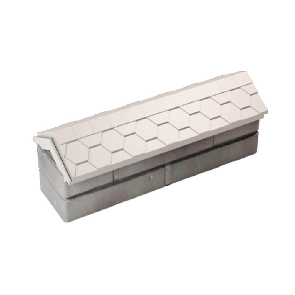 Парапет Zking Эверест Бежевый с посадкой на 0.5 кирпича (130мм) в Ставрополе фото