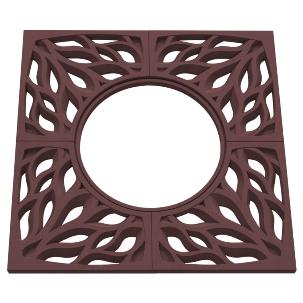 Приствольная решетка для дерева ZKING CRUST 1.2х1.2м Коричневая в Ставрополе фото