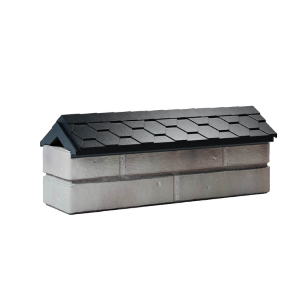 Парапет Zking Эверест Черный с посадкой на 0.5 кирпича (130мм) Ставрополь фото