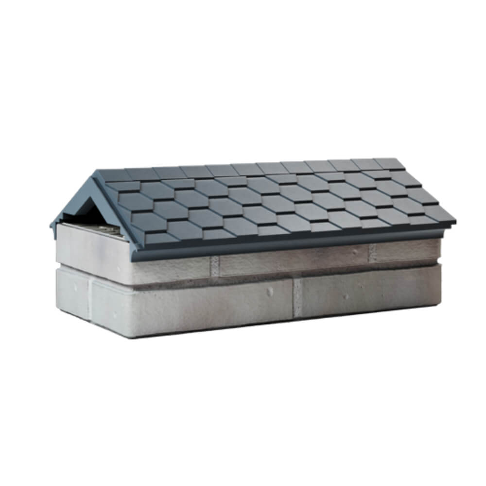 Парапет Zking Эверест Серый с посадкой на 1 кирпич (200/225/255мм) Ставрополь фото