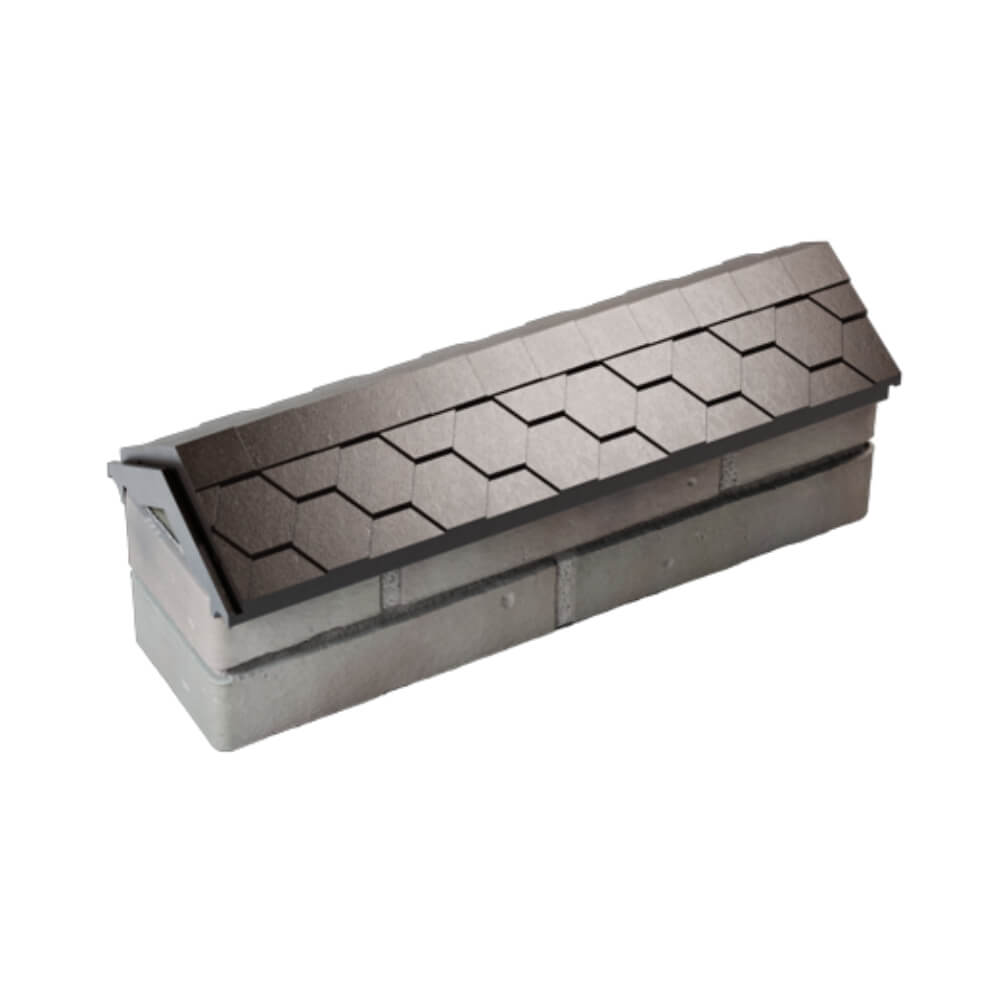 Парапет Zking Эверест Коричневый с посадкой на 0.5 кирпича (130мм) в Ставрополе фото