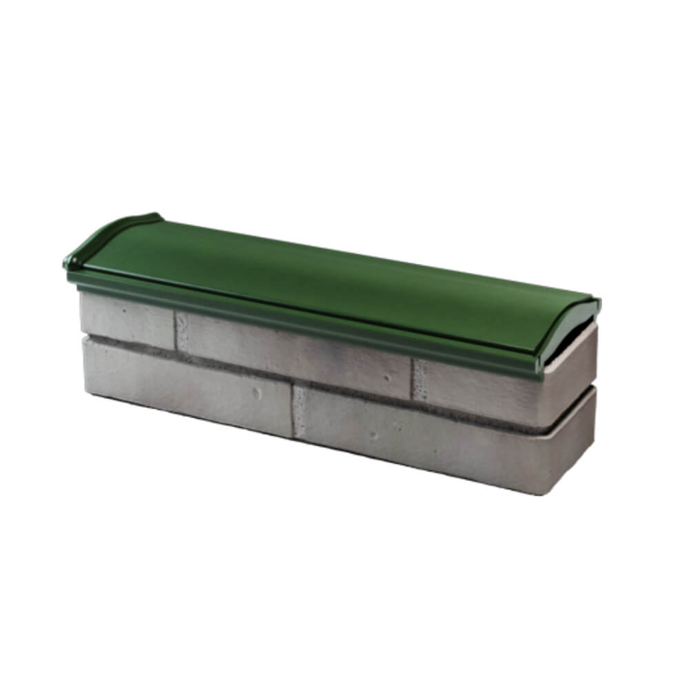 Парапет Zking Монблан Зеленый посадка на 0.5 кирпича (130мм) в Ставрополе фото