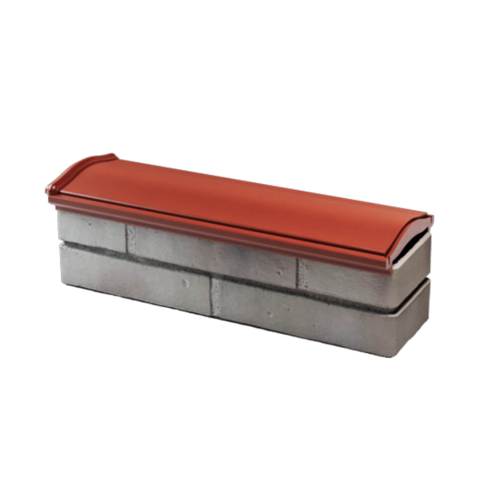 Парапет Zking Монблан Красный посадка на 0.5 кирпича (130мм) в Ставрополе фото