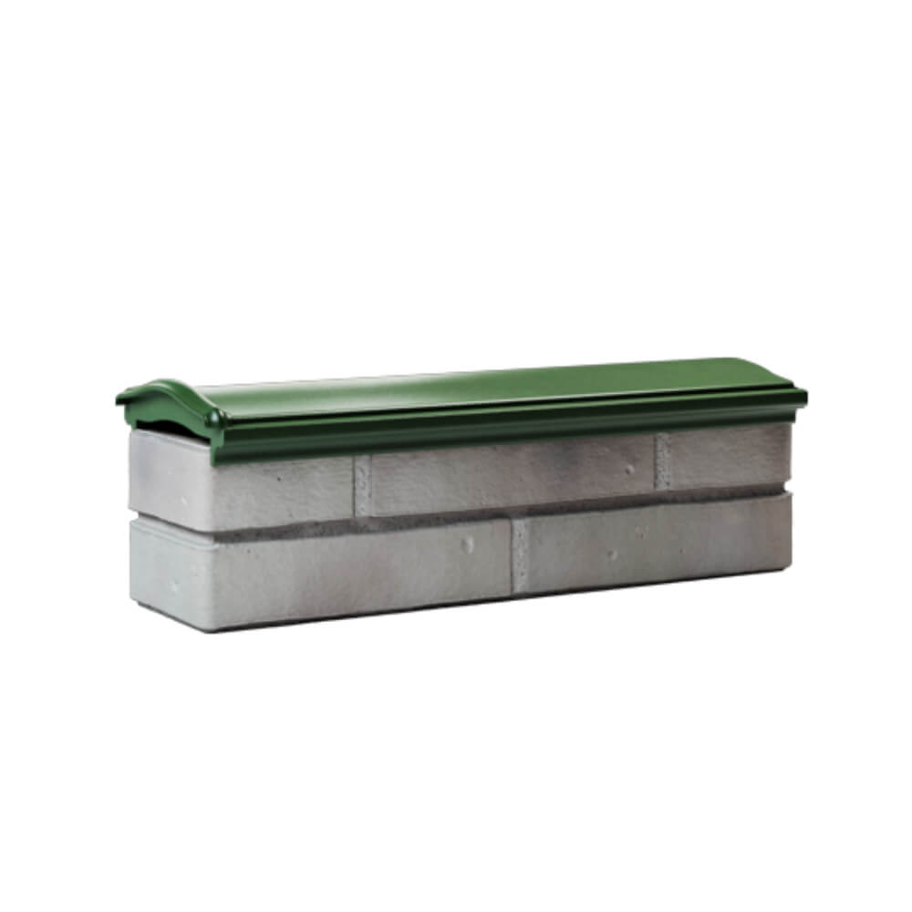 Парапет Zking Монблан Зеленый посадка на 0.5 кирпича (130мм) Ставрополь фото