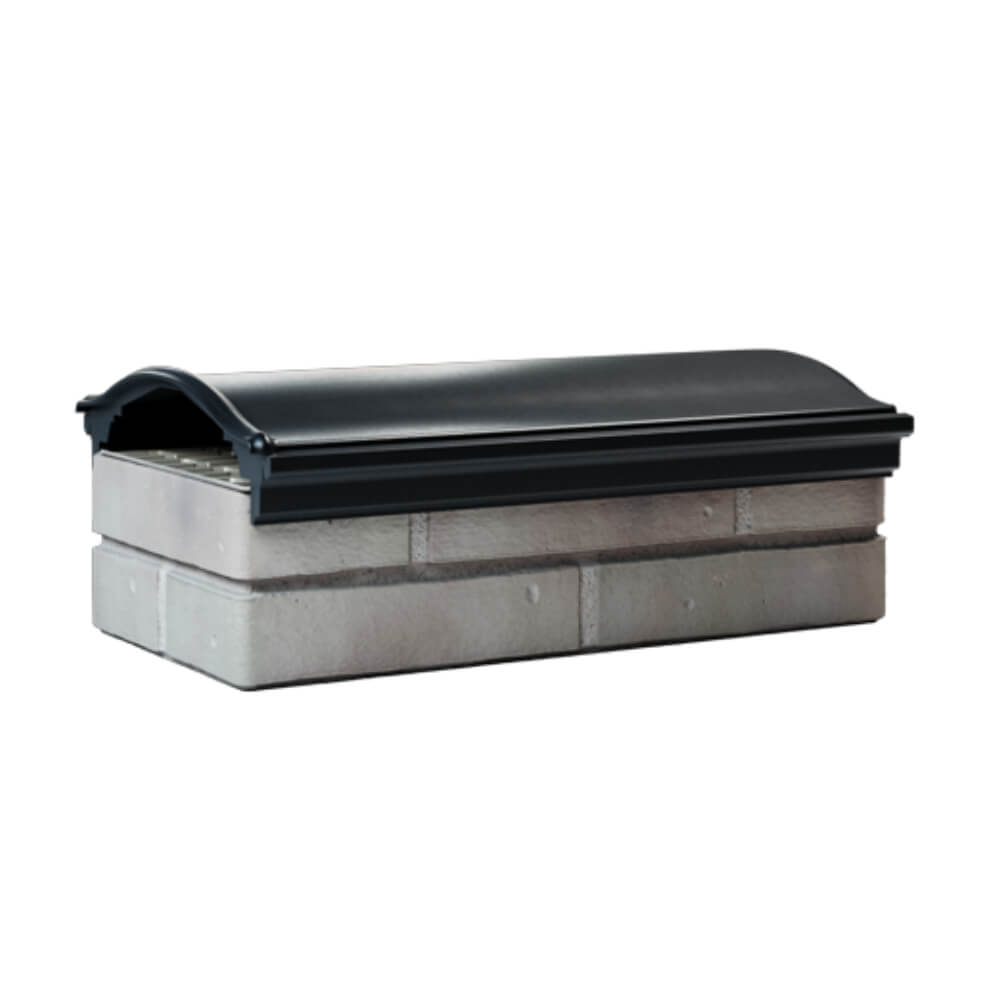 Парапет Zking Монблан Черный посадка на 1 кирпич (200/225/255мм) Ставрополь фото