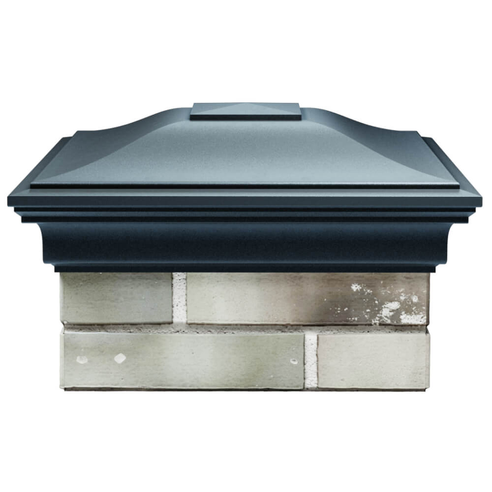 Колпак Zking Монблан Серый на столб 1.5х1.5 кирпича (385х385мм) Ставрополь фото