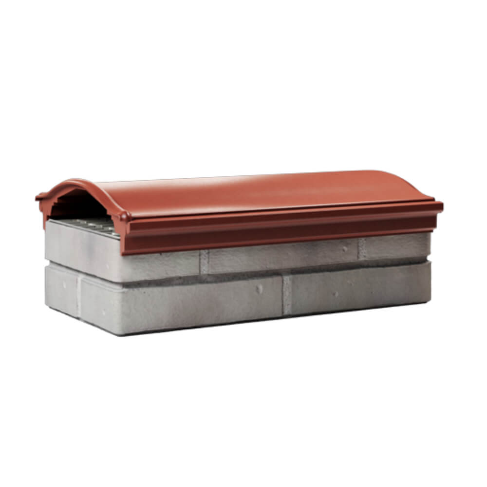 Парапет Zking Монблан Красный посадка на 1 кирпич (200/225/255мм) Ставрополь фото