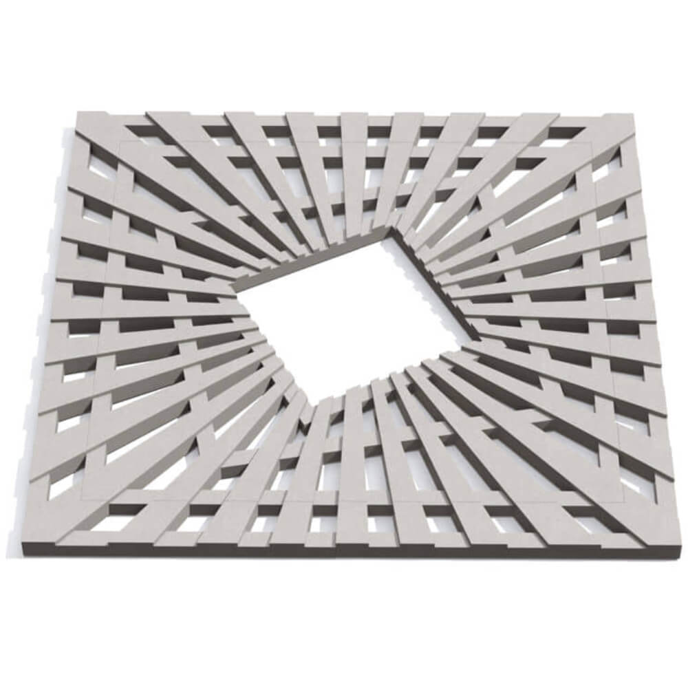 Приствольная решетка для дерева ZKING ATMOSPHERE 1.2х1.2м Бежевая Ставрополь фото