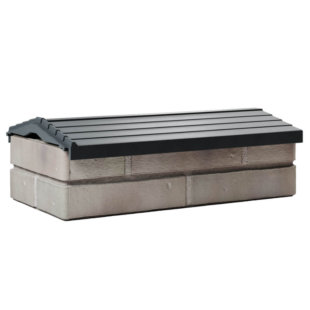 Парапет Zking Бона ХайТек Серый с посадкой на 1 кирпич (200/225/255мм) Ставрополь фото