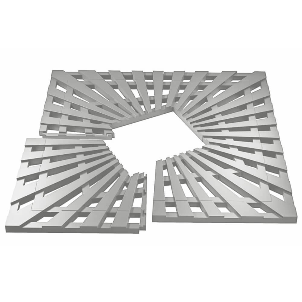 Приствольная решетка для дерева ZKING ATMOSPHERE 1.2х1.2м Бежевая в Ставрополе фото