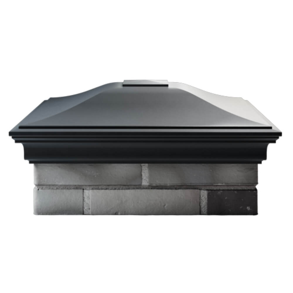 Колпак Zking Монблан Серый на столб 2х2 кирпича (515х515мм) в Ставрополе фото