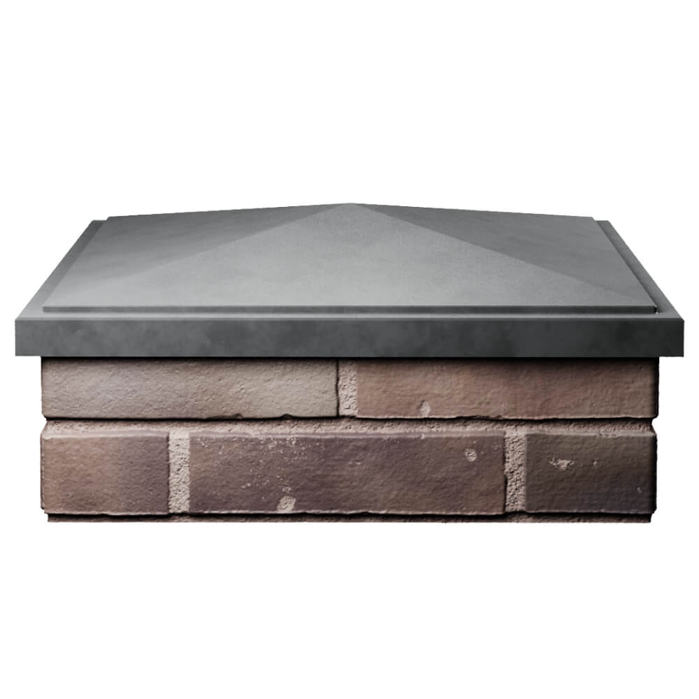 Колпак Zking БонаМоно Серый на столб 2х2 кирпича (515х515, 530х530мм) Ставрополь фото