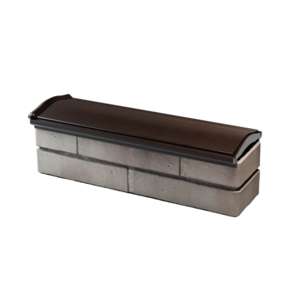 Парапет Zking Монблан Коричневый посадка на 0.5 кирпича (130мм) в Ставрополе фото