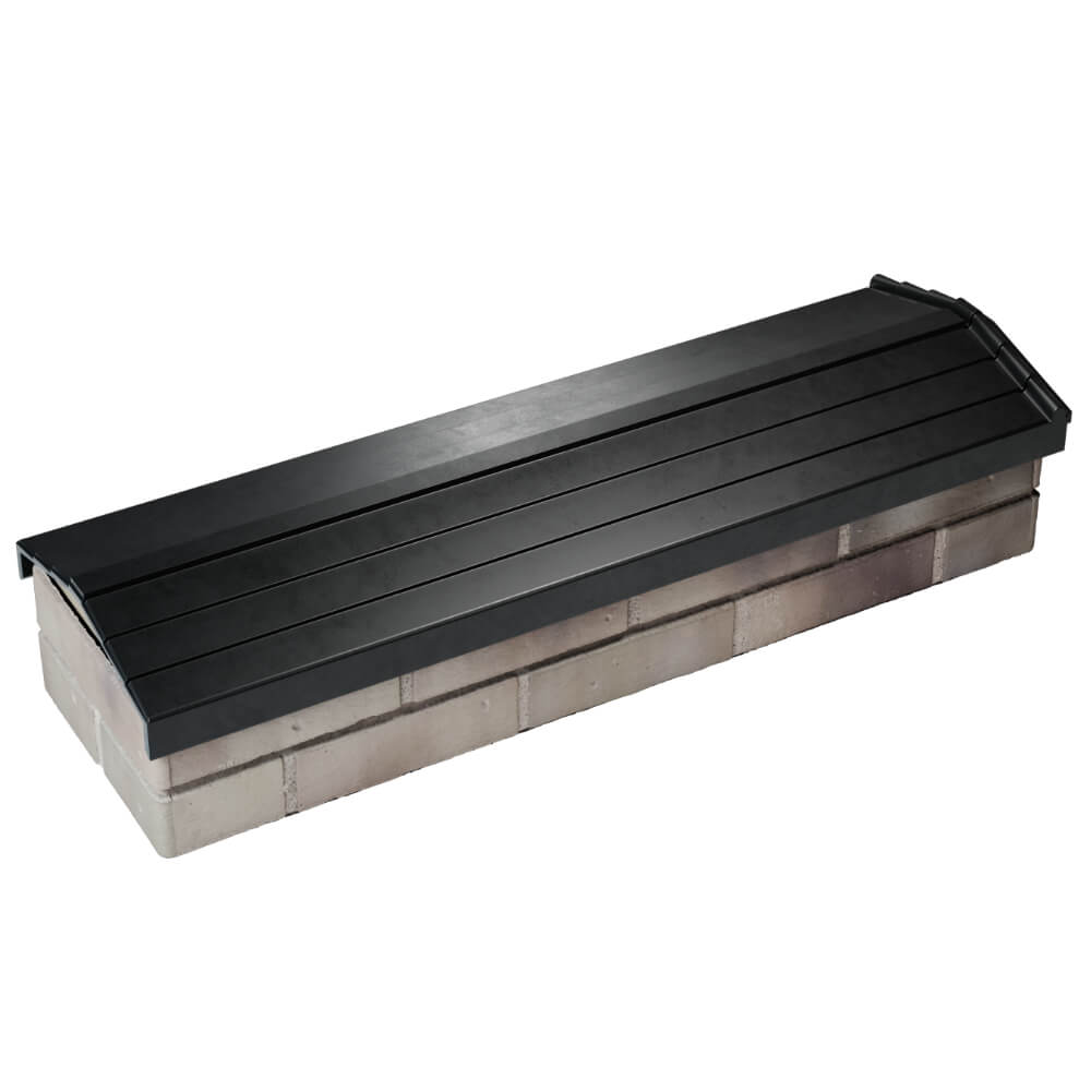 Парапет Zking Бона ХайТек Черный посадка на 0.5 кирпича (130мм) в Ставрополе фото