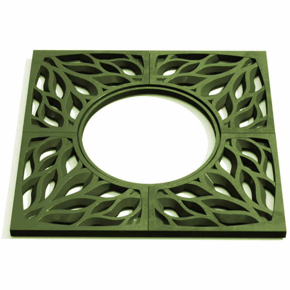 Приствольная решетка для дерева ZKING CRUST 1.2х1.2м Зеленая Ставрополь фото