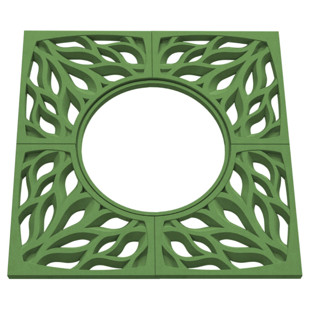 Приствольная решетка для дерева ZKING CRUST 1.2х1.2м Зеленая в Ставрополе фото