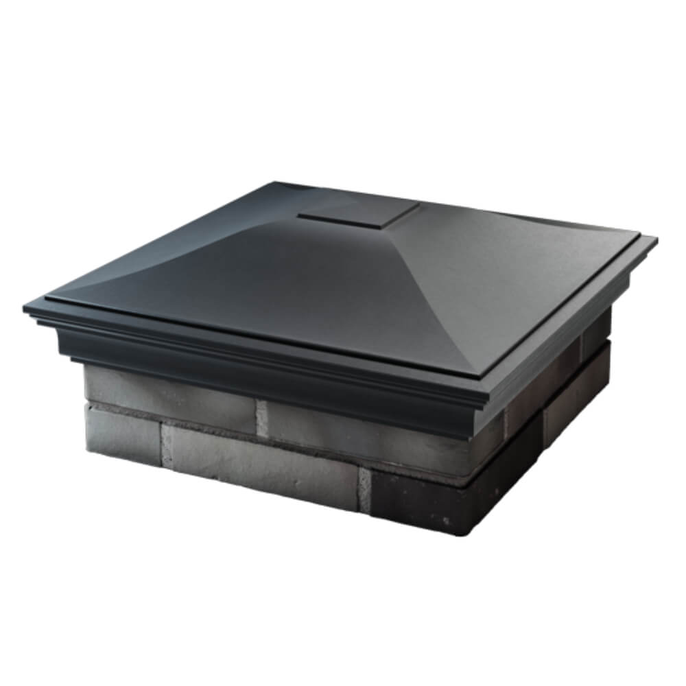 Колпак Zking Монблан Серый на столб 2х2 кирпича (515х515мм) в Ставрополе фото