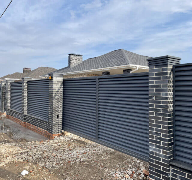 Колпак Zking Бона ХайТек Серый на столб 1.5х1.5 кирпича (385х385мм) в Ставрополе фото