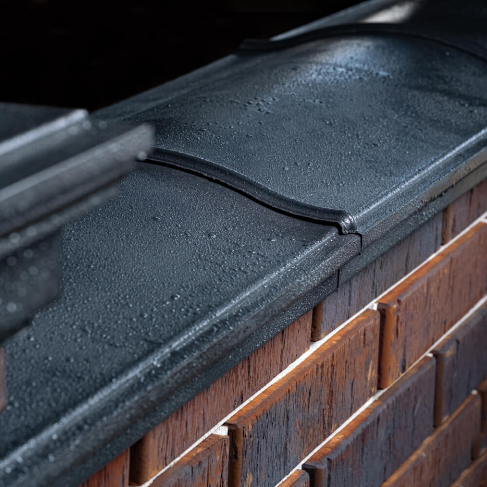 Парапет Zking Монблан Черный посадка на 0.5 кирпича (130мм) в Ставрополе фото