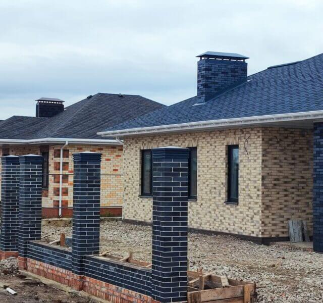 Колпак Zking Бона ХайТек Серый на столб 1.5х1.5 кирпича (385х385мм) в Ставрополе фото