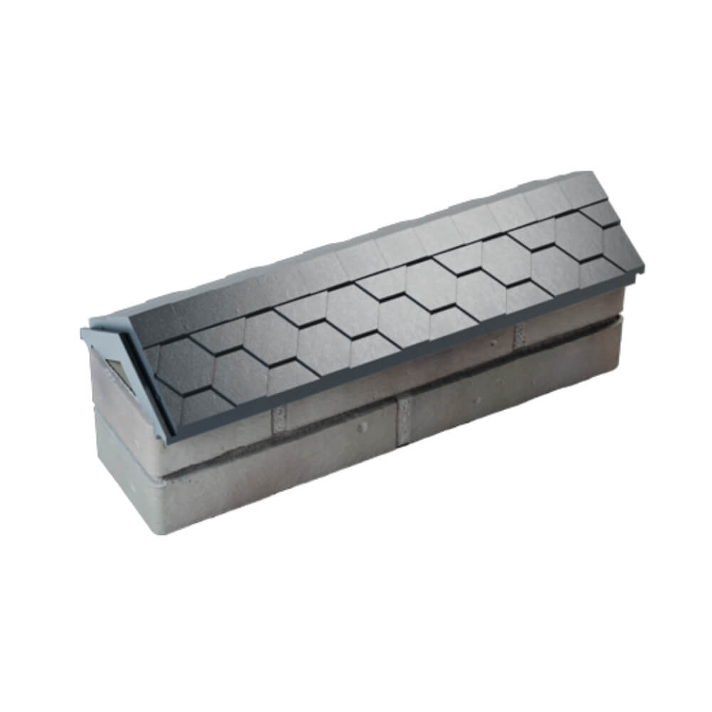 Парапет Zking Эверест Серый с посадкой на 0.5 кирпича (130мм) в Ставрополе фото